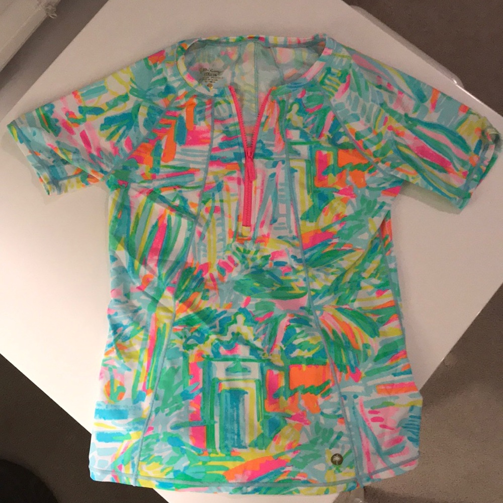 NWOT Lilly Pulitzer swim rash guard